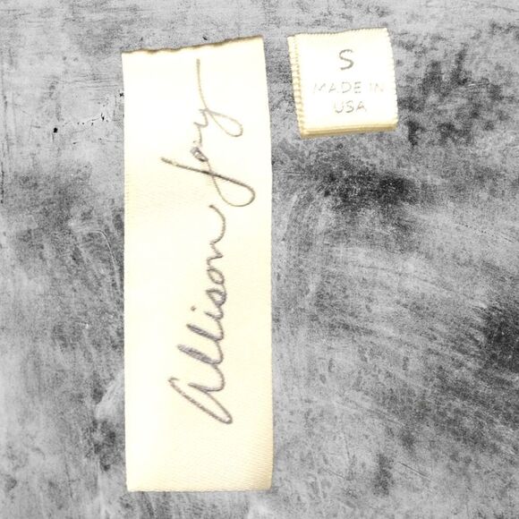 SWEATER, Crop Tie  by Allison Joy Women's Heather GRAY Pullover Size Small - Picture 8 of 8